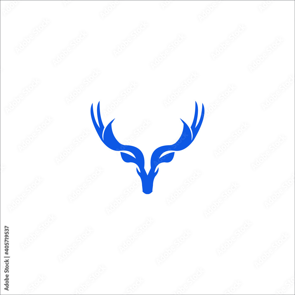 logo deer icon templet vector animal logo deer icon templet vector animal