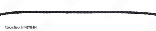 Black stright rope