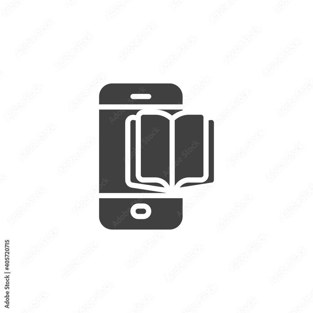 Phone book vector icon. filled flat sign for mobile concept and web design. Mobile ebook glyph icon. Symbol, logo illustration. Vector graphics Phone book vector icon. filled flat sign for mobile concept and web design. Mobile ebook glyph icon. Symbol, logo illustration. Vector graphics