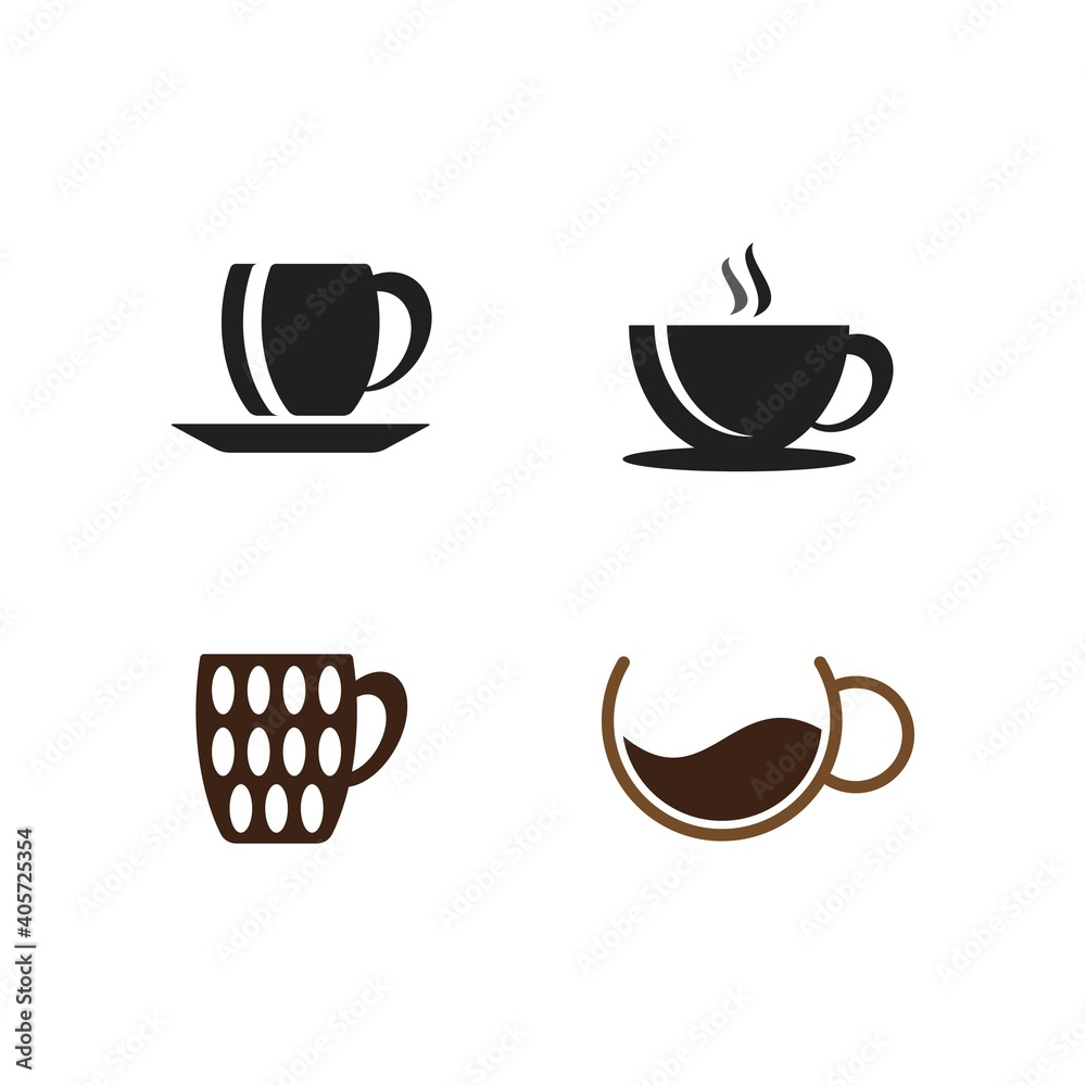 coffee glass logo