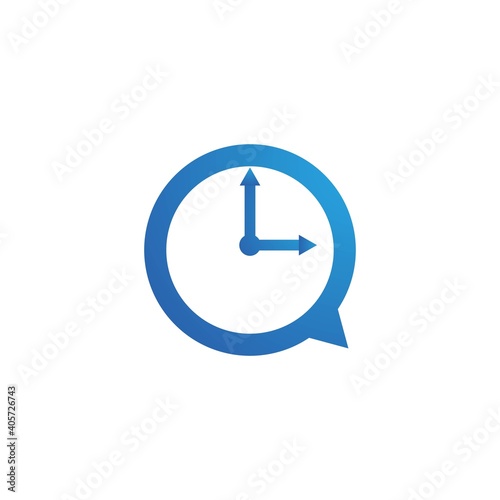 clock logo icon