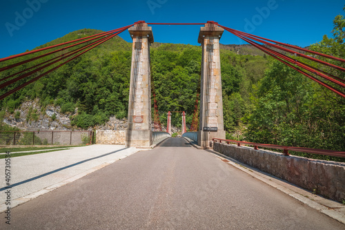 Le pont de l'Abîme, Gruffy, haute-Savoie photo