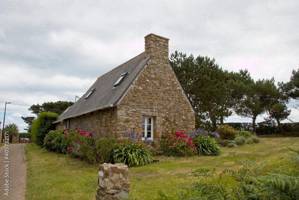 old house in the countryside