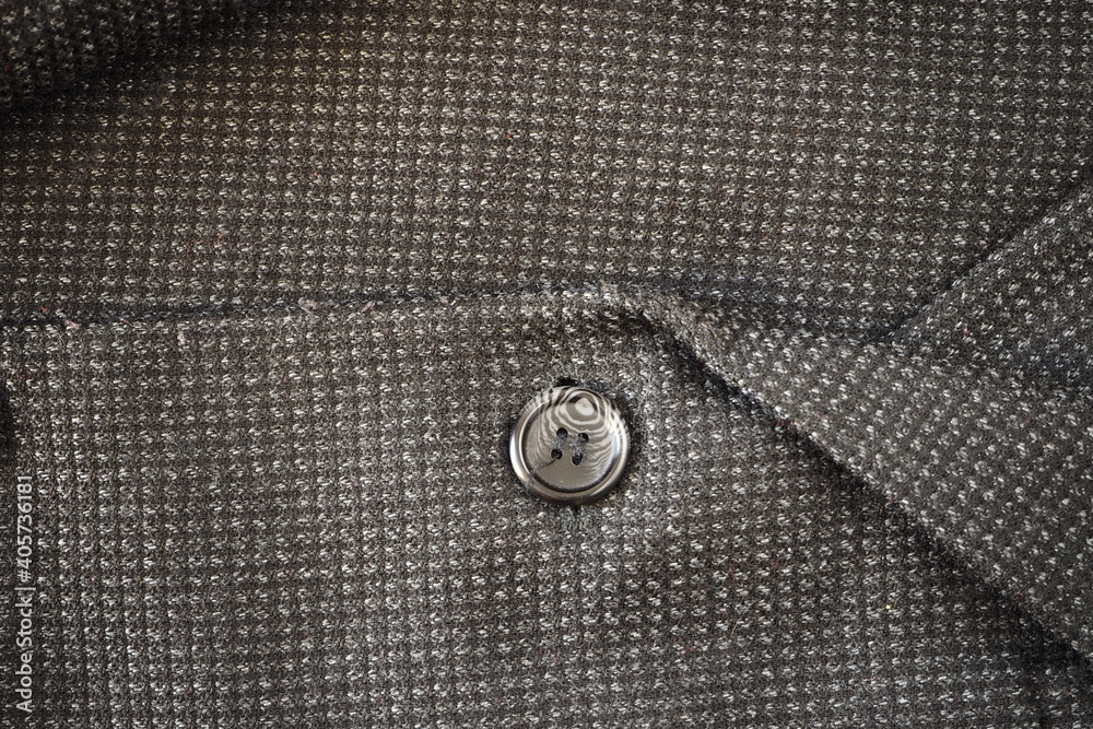 Men's clothing. Grey wool jacket. High quality photo Men's clothing. Grey wool jacket. High quality photo