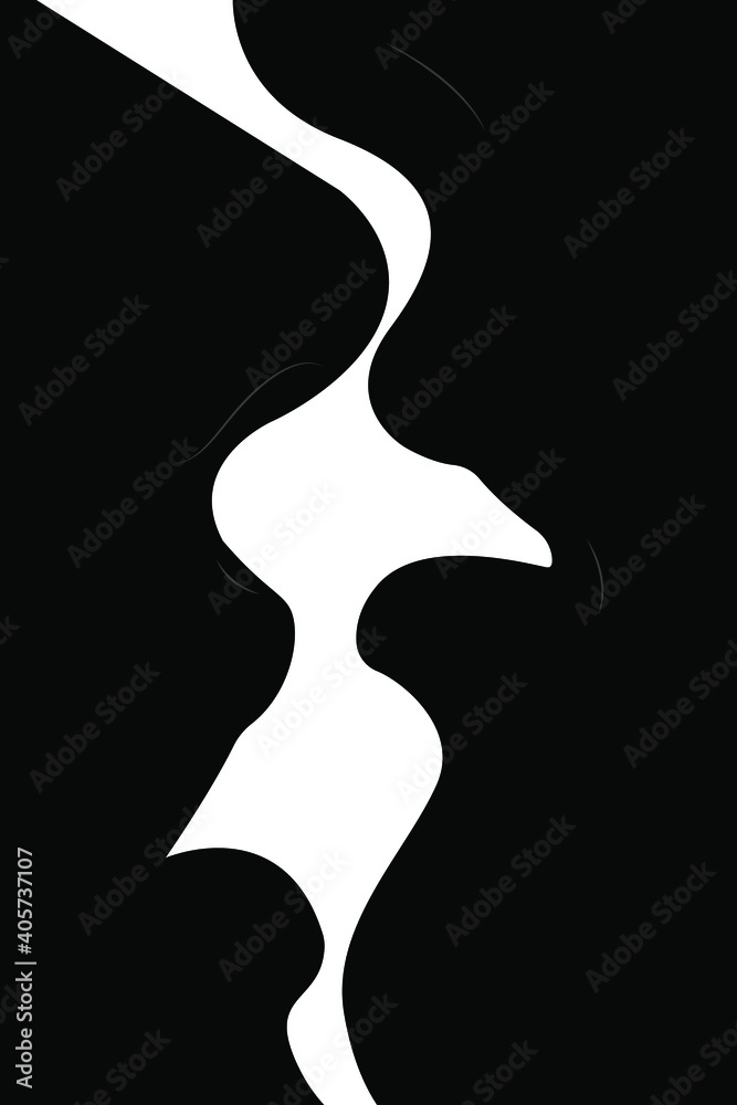 two kissing people black silhouette. Shadow black vector illustration on a white background. Kissing couple silhouette. Two lovers kissing each other. two kissing people black silhouette. Shadow black vector illustration on a white background. Kissing couple silhouette. Two lovers kissing each other.