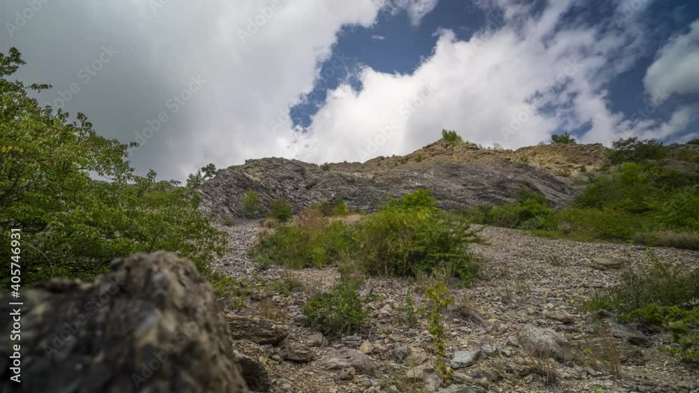 Time lapse of a beautiful quarry in the Czech Republic Time lapse of a beautiful quarry in the Czech Republic