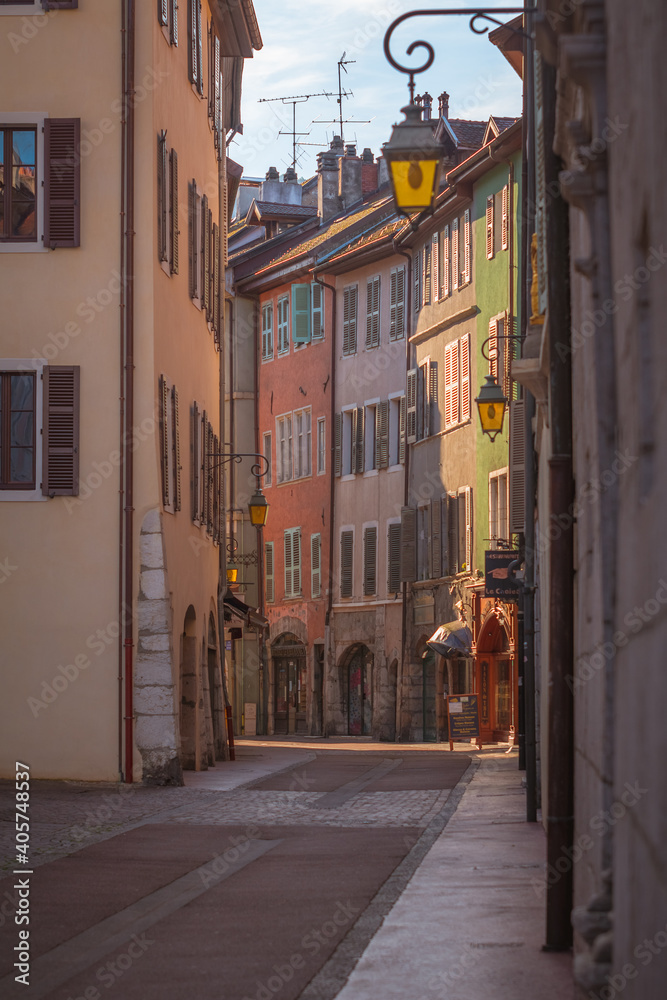 Annecy, vieille ville, haute-Savoie, France