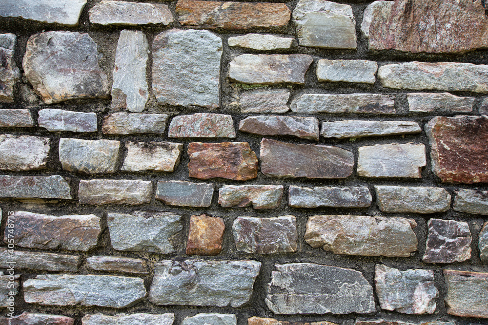 Fototapeta premium Stone wall textured background