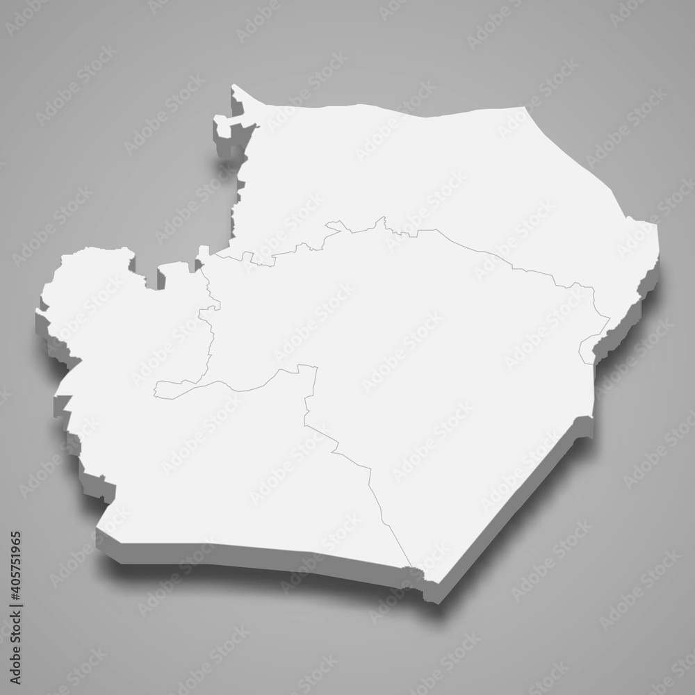 3d isometric map of Raqqa is a province of Syria 3d isometric map of Raqqa is a province of Syria