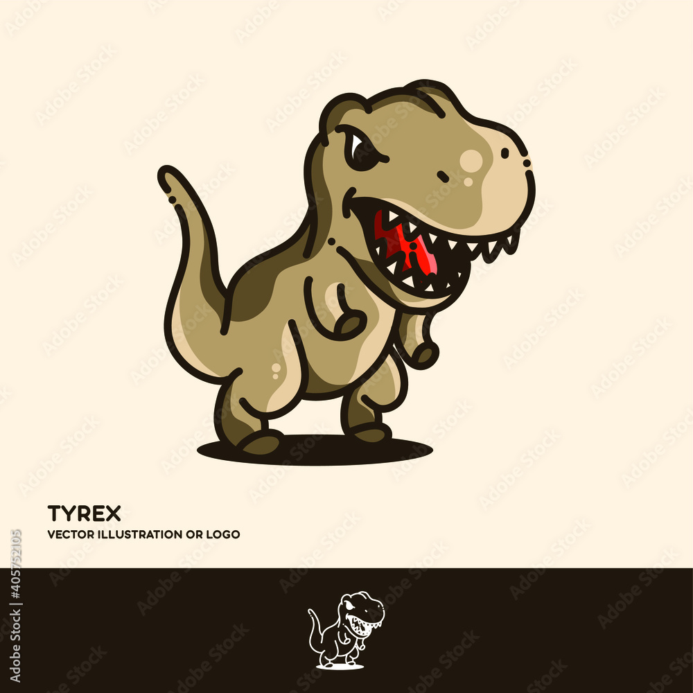 Fototapeta premium Colorful animal logo design for business