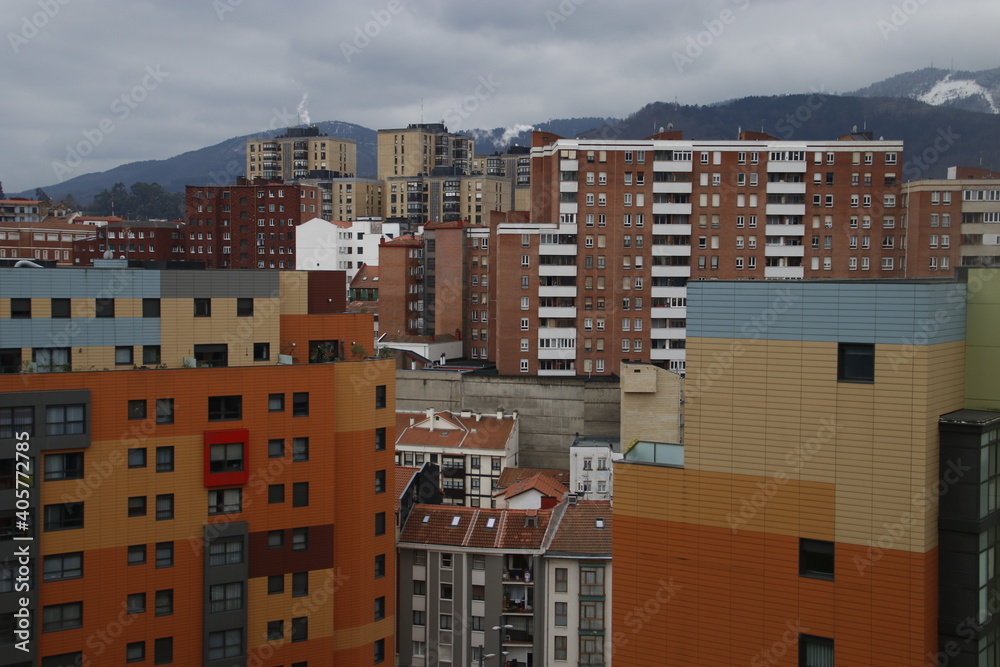 Architecture in the city of Bilbao