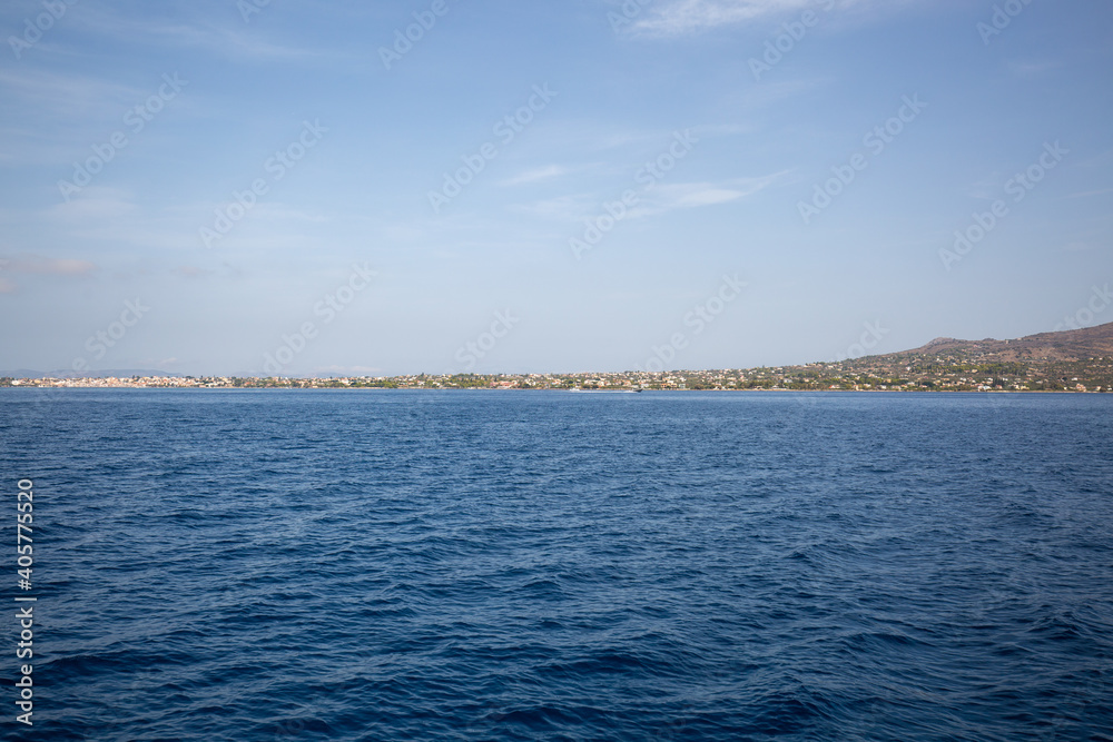 sea in greece and island sea in greece and island