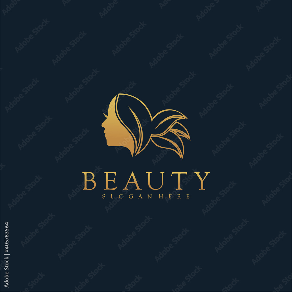 Fototapeta premium Set of beauty and hair salon logo lineart with modern concept Premium Vector. part 4