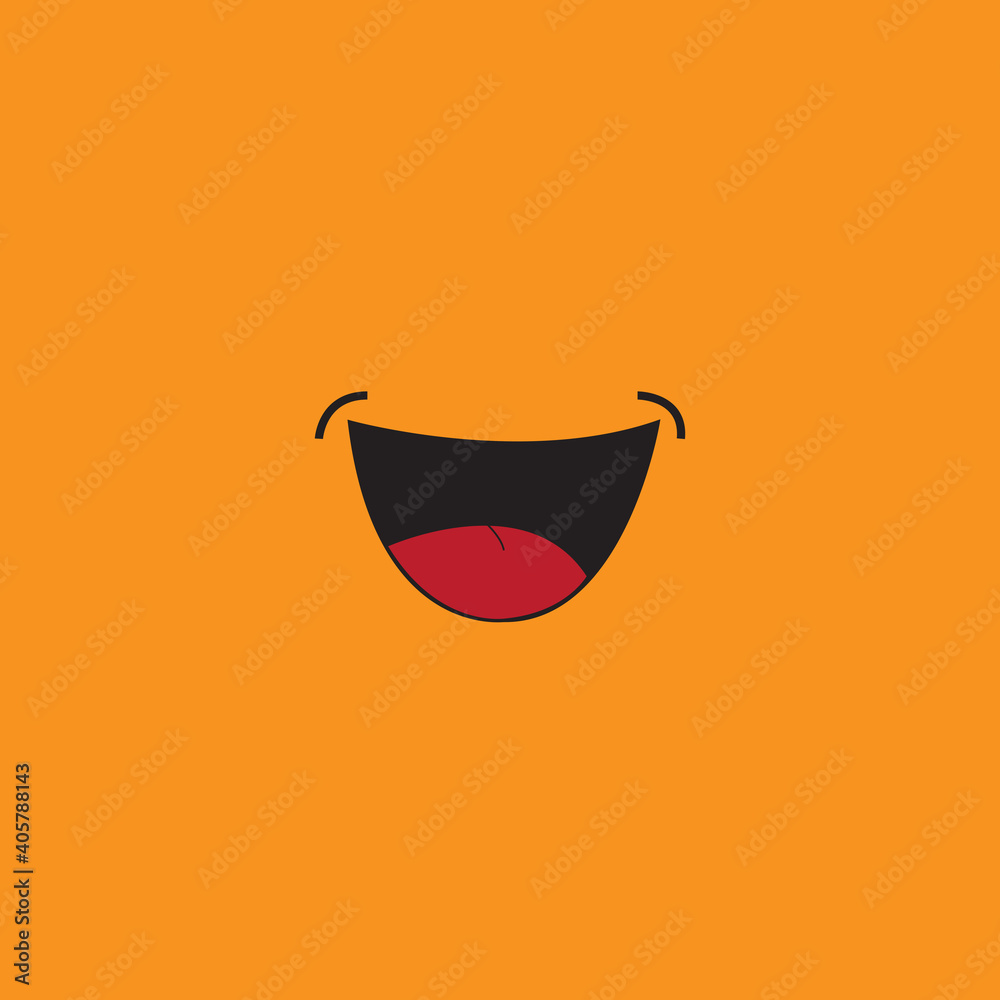 Smile icon isolated on background. Trendy smile icon for sticker, wallpaper, greeting card, t shirt and poster. Useful web site, app, ui and logo template. Smile vector illustration Smile icon isolated on background. Trendy smile icon for sticker, wallpaper, greeting card, t shirt and poster. Useful web site, app, ui and logo template. Smile vector illustration