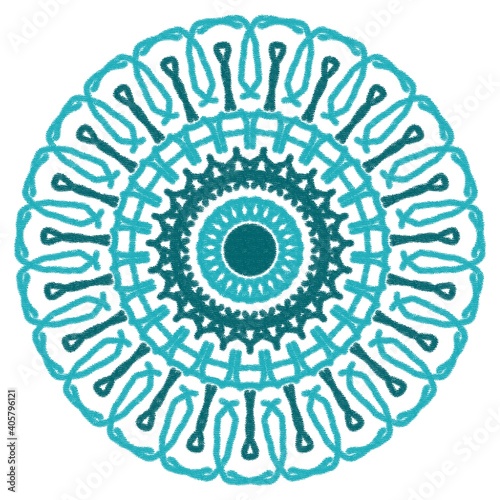 Mandala. Vintage decorative elements. Hand drawn background. Islam  Arabic  Indian  ottoman motifs.