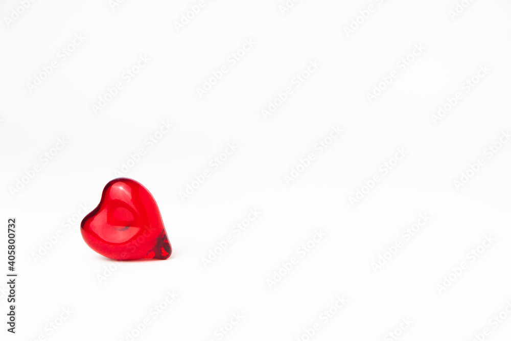 A red heart with a white background A red heart with a white background