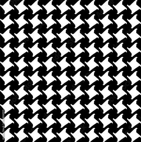 Pepitas pattern. black and white pattern