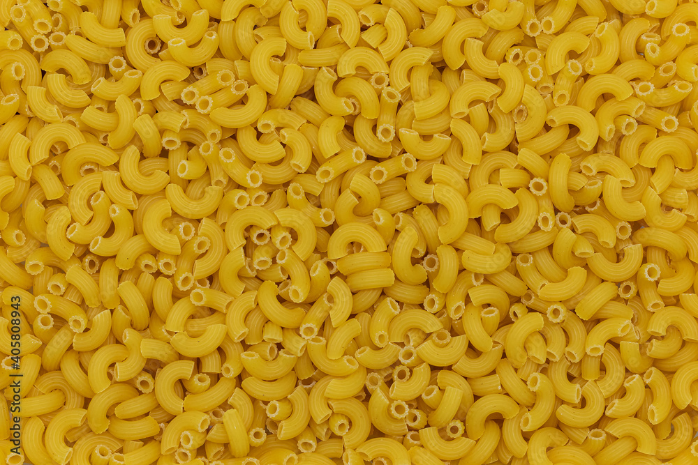 Italian pipe rigate macaroni pasta raw food background or
texture close up
Italian pipe rigate macaroni pasta raw food background or
texture close up
