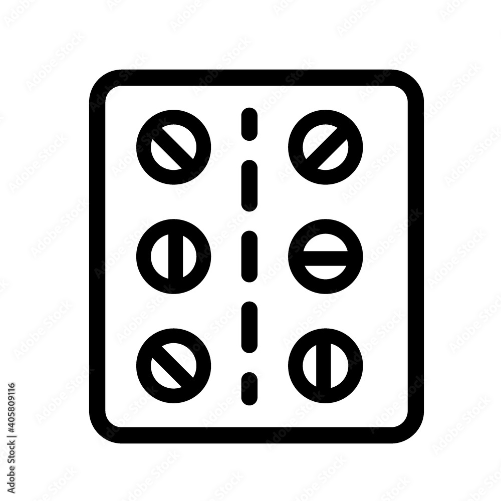 pill box outline icon pill box outline icon