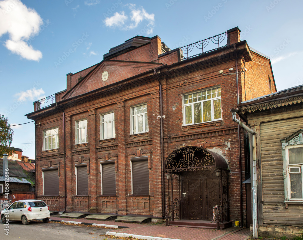 View of synagogue in Tver. Russia