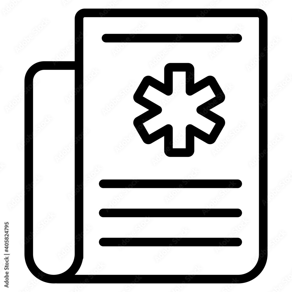 Obraz premium Medical Prescription