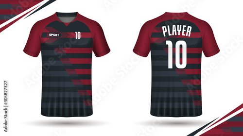 Soccer jersey template sport t shirt design