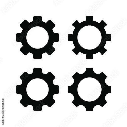 Settings icon, can be used on the web, social media, and many other media features. vector illustration
