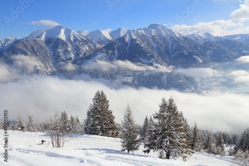 Cloud inversion in Alps © Tupungato