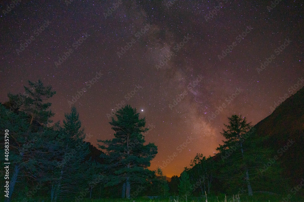 Fototapeta premium Voie Lactée 