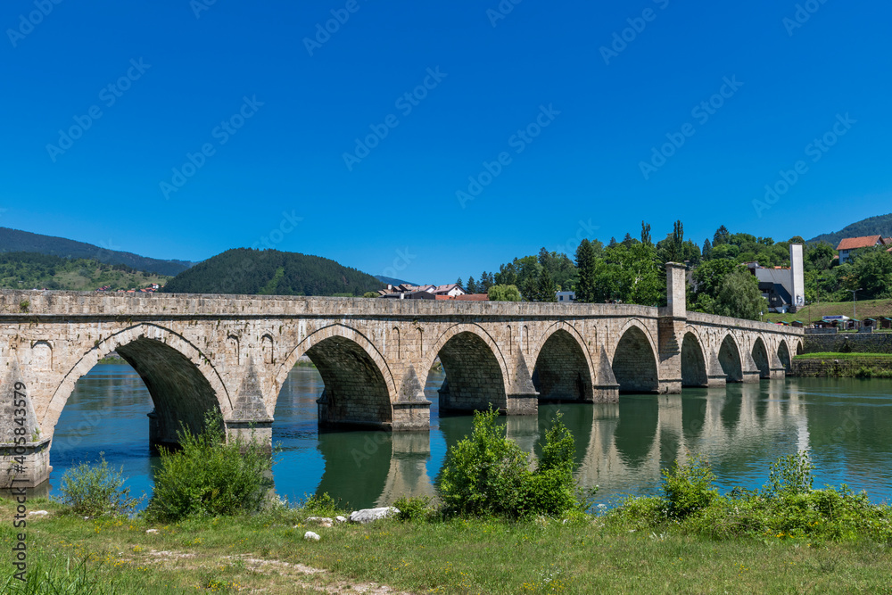 bridge over the river