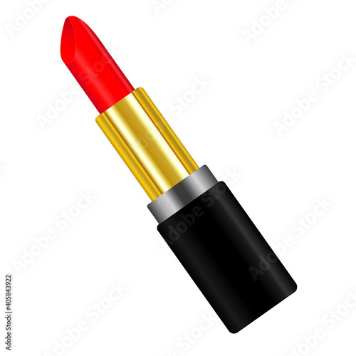 Vector 3d illustration of lipstick