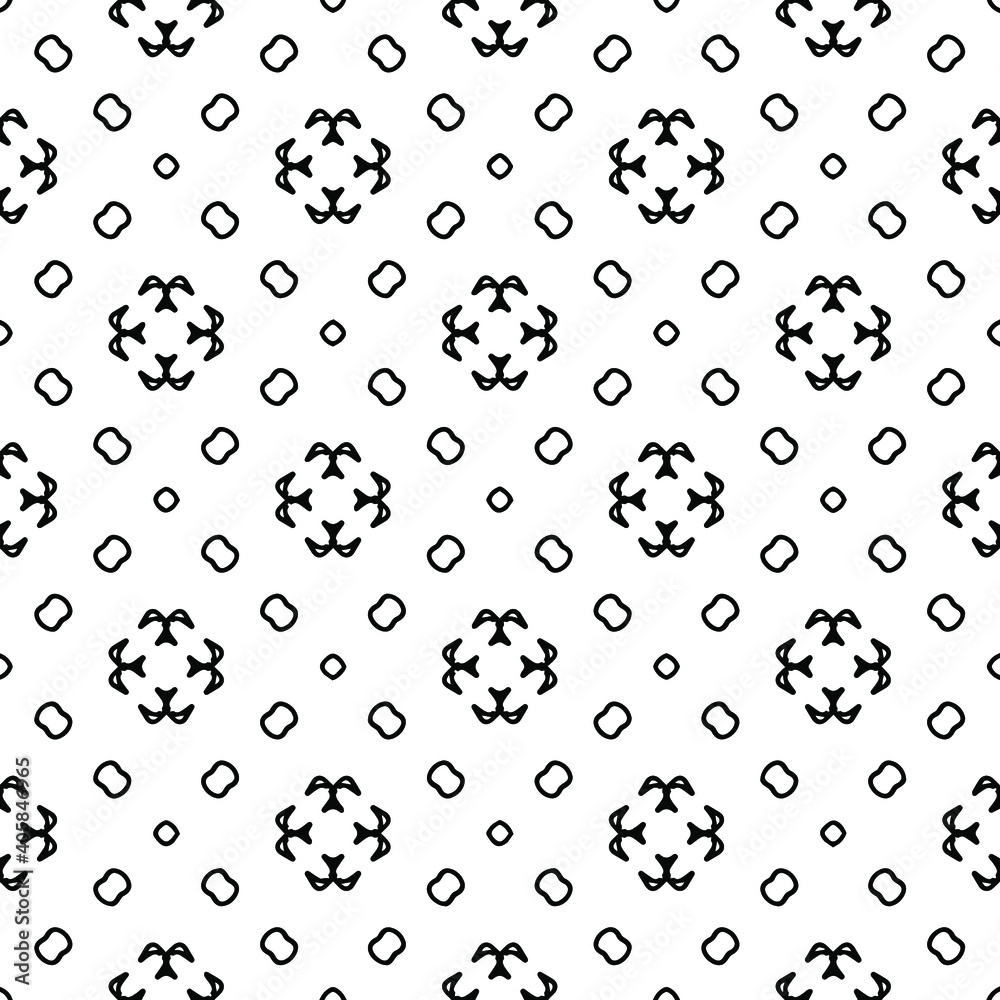 Black and white texture. Abstract seamless geometric pattern.
Black and white texture. Abstract seamless geometric pattern.