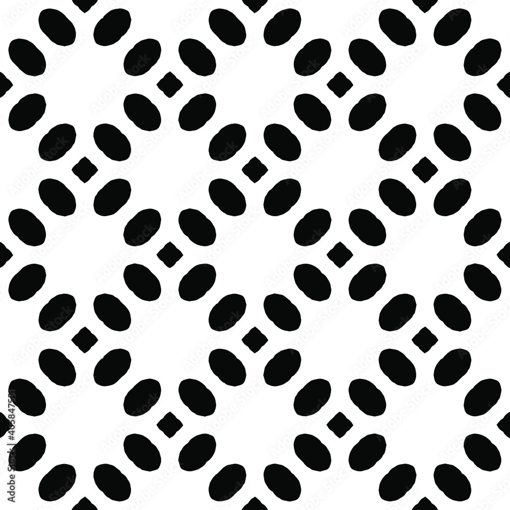 Black and white texture. Abstract seamless geometric pattern.
Black and white texture. Abstract seamless geometric pattern.