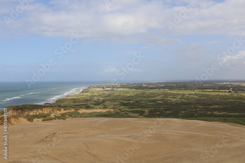 view of the coast of 
north jutland 