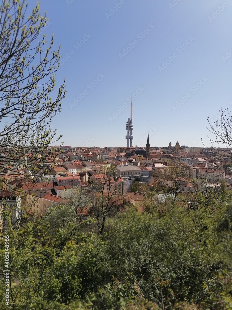 view of the city