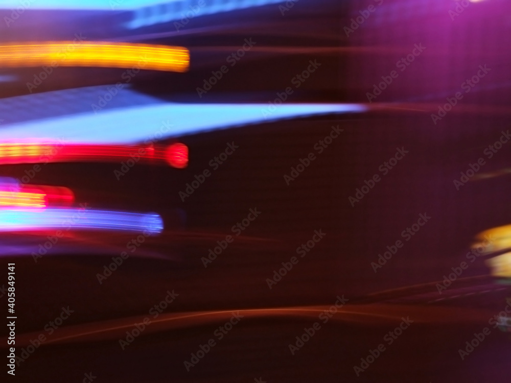 Abstract night light greased background