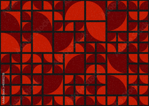 Wallpaper Mural Abstract Geometric Pattern generative computational art illustration Torontodigital.ca