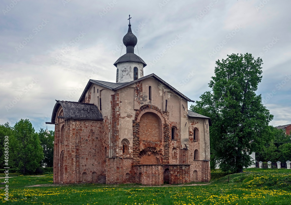 Paraskeva Friday church. City of Novgorod, Russia. XIII century