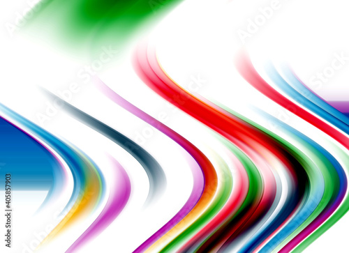 Red pink green rainbow waves, design, background, abstract colorful wave background