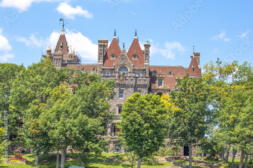 Boldt Castle on Heart Island USA New York