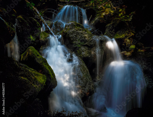 waterfall in the forest © Assunta