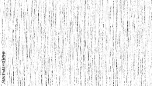 Vector fabric texture. Distressed texture of weaving fabric. Grunge background. Abstract halftone vector illustration. Overlay to create interesting effect and depth. Black isolated on white. EPS10.