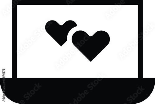 frame, card, folder, hearts, envelop