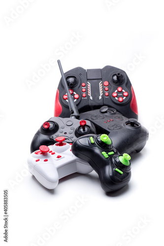 controls for drones and radio control devices