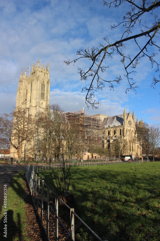 Beverley Minster from the south.
