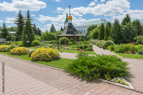 view of the source of Jacob of Rostov, photo was taken on a sunny summer day photo