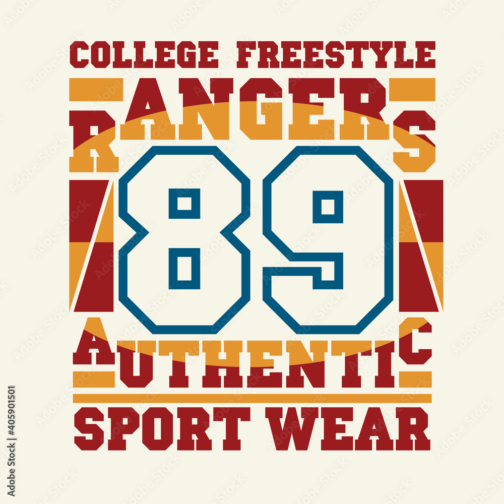 t-shirt rangers, sport a printing, original design, shirt fashion