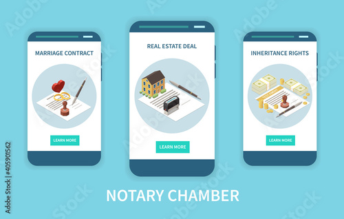 Notary Chamber Isometric Concept