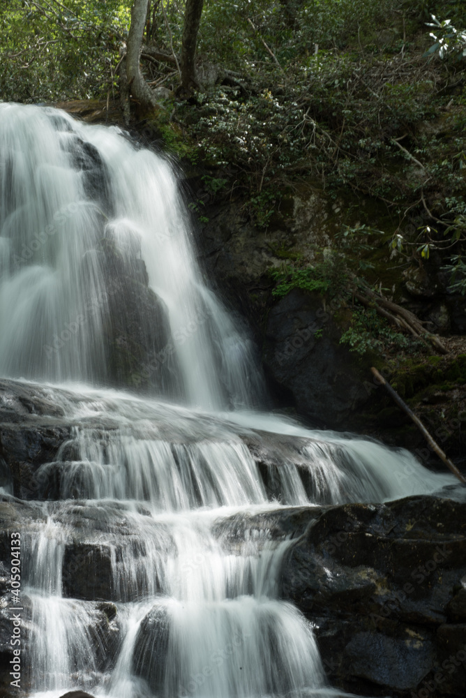 Waterfall side profile