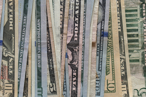 Paper dollars money